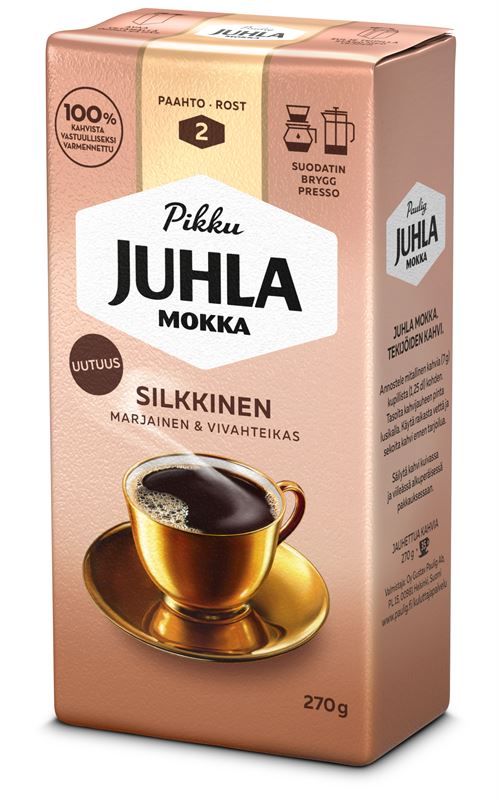 Juhla Mokka -tuoteperheeseen pieni pakkauskoko ja uusia makuja | Paulig.fi