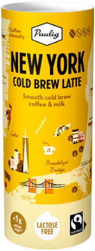 New York Cold Brew Latte | Paulig.fi